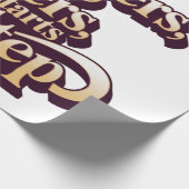 Eens vreemden, nu geliefden stap citaat cadeaupapier (Hoek)