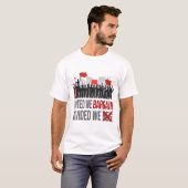 eensgezind zijn we verdeeld, we smeken om de dag v t-shirt (Voorkant volledig)
