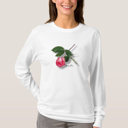  eenstaartroze roze roze roze t-shirt (Voorkant)