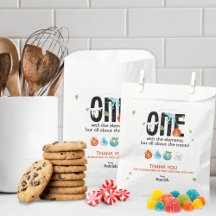 Eentje met de elementen eerste verjaardag