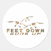 EENTJE RONDE STICKER (Voorkant)