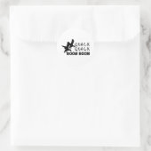 EENTJE RONDE STICKER (Tas)