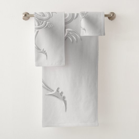 Eentrooskleurige oostelijke draak bad handdoek (Insitu)