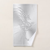 Eentrooskleurige oostelijke draak bad handdoek (Handdoek)