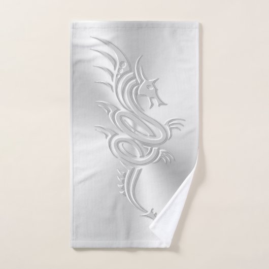 Eentrooskleurige oostelijke draak bad handdoek (Handdoek)