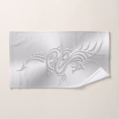 Eentrooskleurige oostelijke draak bad handdoek (Handdoek)