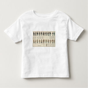 Eenvormige, Amerikaanse, CS-legers Kinder Shirts