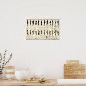 Eenvormige, Amerikaanse, CS-legers Poster (Keuken)
