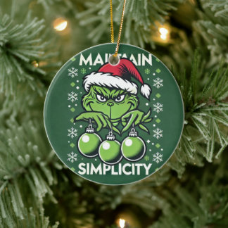 Eenvoud ! behouden Grinich Christmas Ornament