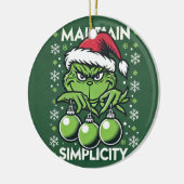 Eenvoud ! behouden Grinich Christmas Ornament (Links)