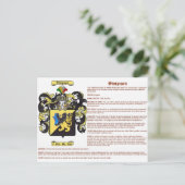 eenvoud (betekenis) briefkaart (Staand voorkant)