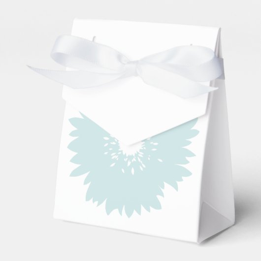 Eenvoud Blauwe Bloem Bedankdoosjes (Voorkant Zijde)