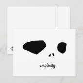 Eenvoud Briefkaart (Voorkant / Achterkant)