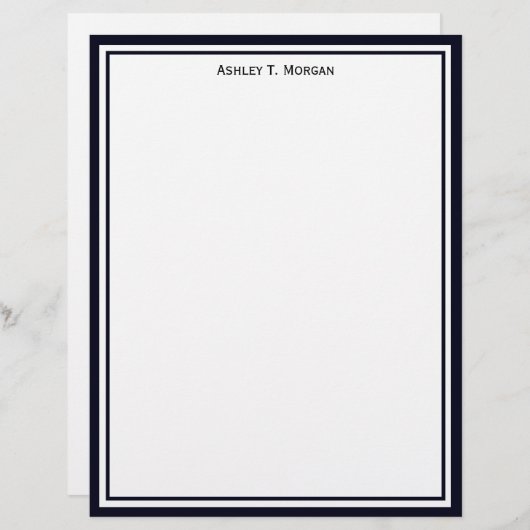 Eenvoud DK Blauw / Wit Gepersonaliseerde SV (Voorkant / Achterkant)