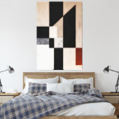 Eenvoud en Harmonie Canvas Afdruk (Insitu (Slaapkamer))