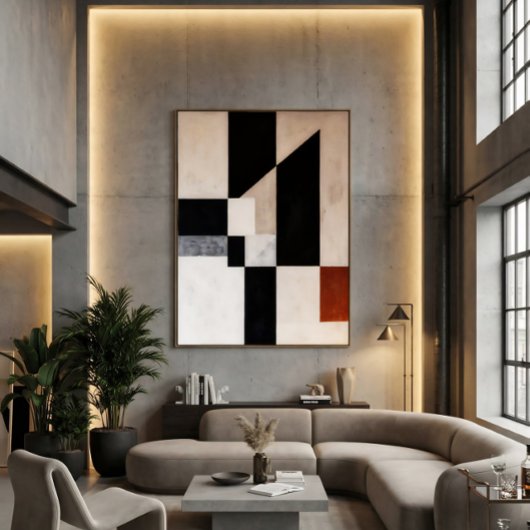 Eenvoud en Harmonie Canvas Afdruk