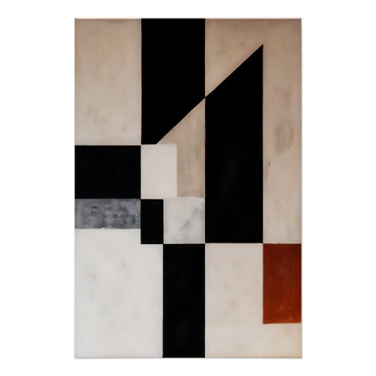 Eenvoud en harmonie perfect poster (Voorkant)