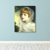 Eenvoud en onschuld, 1900 canvas afdruk (Insitu (Houten vloer))