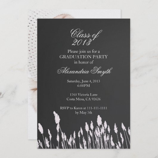 Eenvoud Graduatie Kaart (Voorkant / Achterkant)