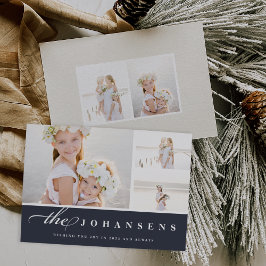 Eenvoud | Holiday Foto Collage Kaart