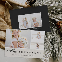 Eenvoud | Holiday Foto Collage Kaart