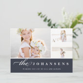 Eenvoud | Holiday Foto Collage Kaart (Staand voorkant)