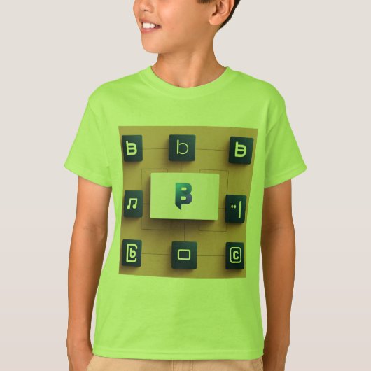 "Eenvoud in High-Res: iconisch Elegance T-shirt" T-shirt (Voorkant)