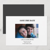 Eenvoud Save The Date (Voorkant / Achterkant)