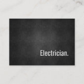 Eenvoud van elektronicakleuren uit zwart-wit visitekaartje (Voorkant)