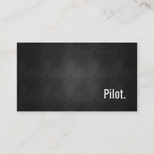 Eenvoud van Pilot Cool Black Metal Visitekaartje