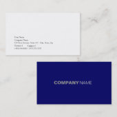 Eenvoud Visitekaartje (Voorkant / Achterkant)