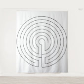 Eenvoud Wandtapijt Wandkleed (Voorkant)
