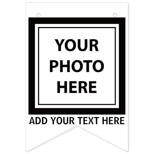 Eenvoudig 16 foto's en tekst toevoegen - Afbeeldin Vlaggetjes (Eerste vlag)