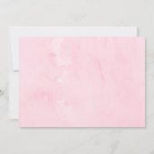 Eenvoudig 18e verjaardagsfeest met bedankkaart (Achterkant)