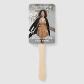 Eenvoudig 2 Inspirerend Afstuderen voor fotobedekk Handwaaier (Achterkant)