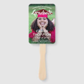 Eenvoudig 2 Inspirerend Afstuderen voor fotobedekk Handwaaier (Voorkant)