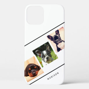 Eenvoudig 3 foto-collage, aangepast Case-Mate iPhone case