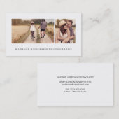 Eenvoudig 3 | Fotografie visitekaartjes
 Visitekaartje (Voorkant / Achterkant)