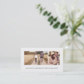 Eenvoudig 3 | Fotografie visitekaartjes
 Visitekaartje (Staand voorkant)