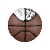 Eenvoudig 3 foto's en tekst toevoegen - Afbeelding Basketbal (Rechts)