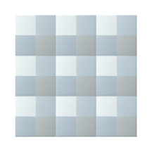 Eenvoudig 4 Blue Shades Square Shape Pattern