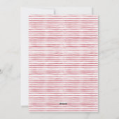 Eenvoudig 4 Fotocollage Script Vrolijk Kerstfeest Feestdagenkaart (Achterkant)