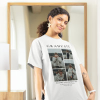 Eenvoudig 4 Photo Collage Afstuderen Gift