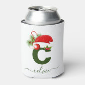 Eenvoudig aangepast, aangepast kerstfeest blikjeskoeler (Blikje Voorkant)