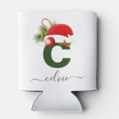 Eenvoudig aangepast, aangepast kerstfeest blikjeskoeler (Achterkant)