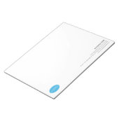 Eenvoudig aangepast, aangepast ontwerp notitieblok (Schuin)