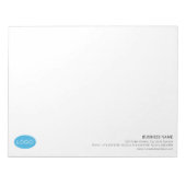 Eenvoudig aangepast, aangepast ontwerp notitieblok (Voorkant)