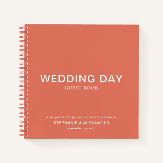 Eenvoudig aangepast antitrottoweddenschap notitieboek (Voorkant)