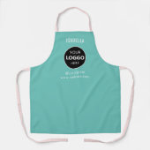 Eenvoudig aangepast bedrijf op maat schort (Voorkant)