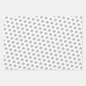 Eenvoudig aangepast bedrijfspatroon Logo Inpakpapier Vel (Voorkant 2)